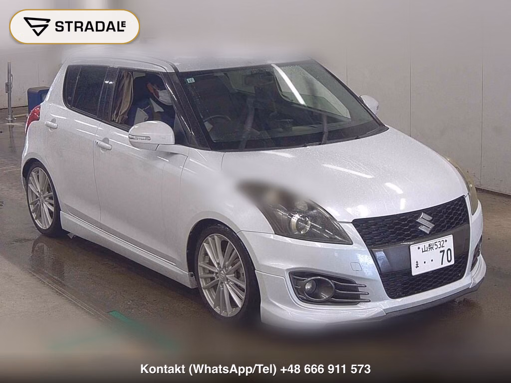 SUZUKI SWIFT SPORT BASE GRADE 2013, aukcja z Japonii, zdjęcie 1
