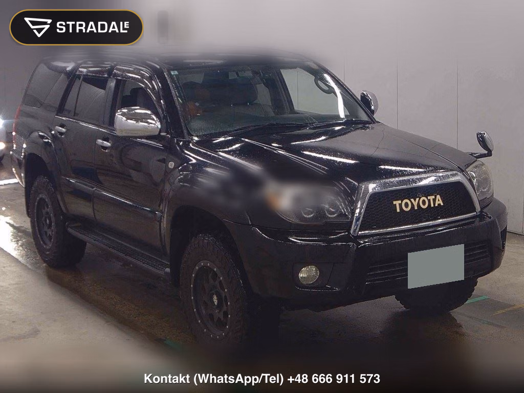 TOYOTA HILUX SURF 5D 4WD SSR-X 2006, aukcja z Japonii, zdjęcie 1