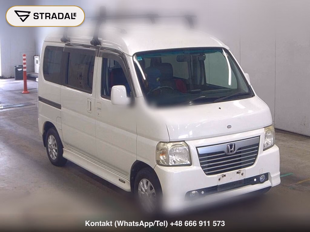 HONDA VAMOS HOBIO 4WD TURBO 2009, aukcja z Japonii, zdjęcie 1