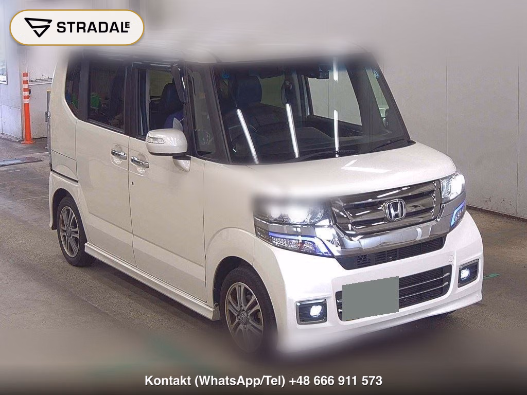 HONDA N-BOX PLUS CUSTOM G・TURBO L PACKAGE 2016, aukcja z Japonii, zdjęcie 1