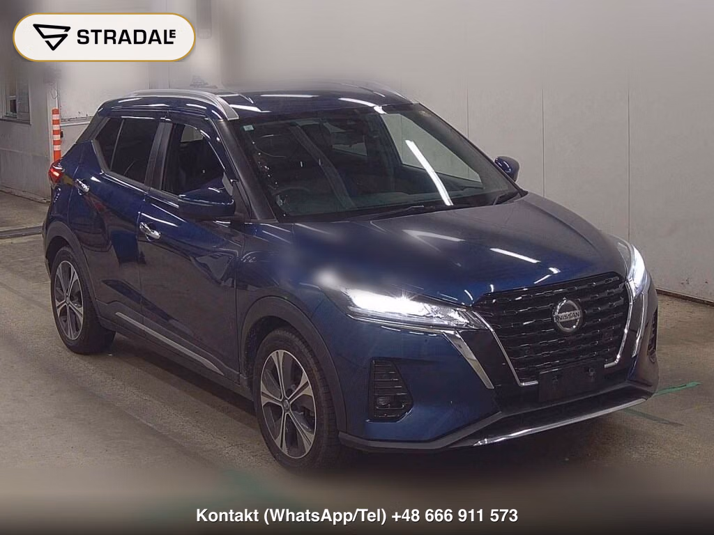 NISSAN KICKS 5D X 2021, aukcja z Japonii, zdjęcie 1