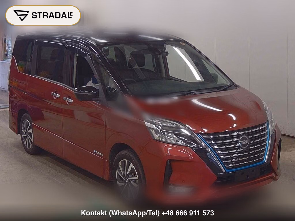 NISSAN SERENA 5D E-POWER HIGHWAY STAR V 2019, aukcja z Japonii, zdjęcie 1