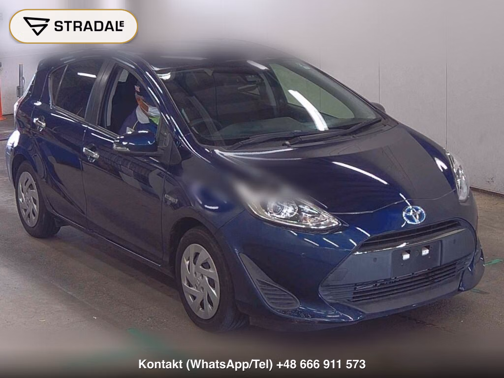 TOYOTA AQUA S STYLE BLACK 2019, aukcja z Japonii, zdjęcie 1