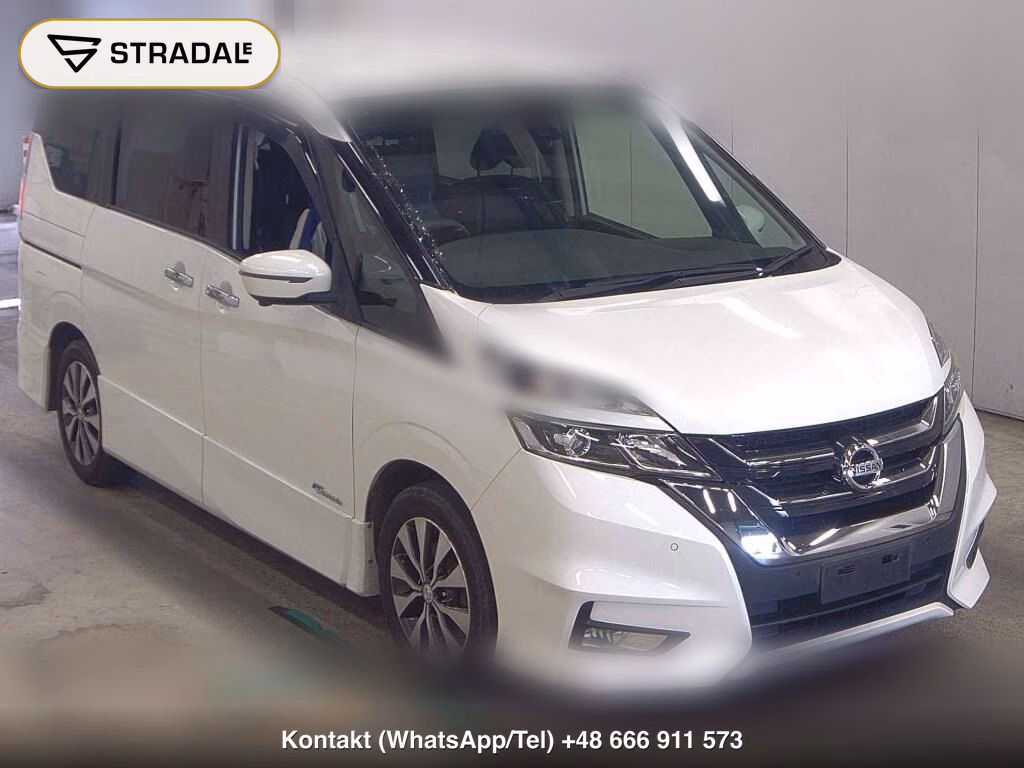 NISSAN SERENA 5D HIGHWAY STAR V SELECTION 2018, aukcja z Japonii, zdjęcie 1