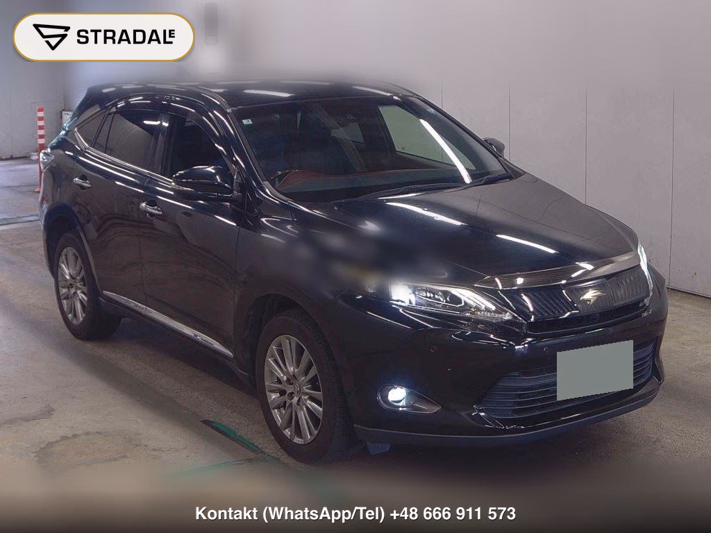 TOYOTA HARRIER PREMIUM ADVANCED PACKAGE 2017, aukcja z Japonii, zdjęcie 1