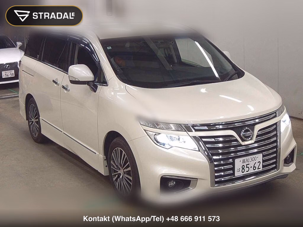 NISSAN ELGRAND 5D 250 HIGHWAY STAR S 2016, aukcja z Japonii, zdjęcie 1