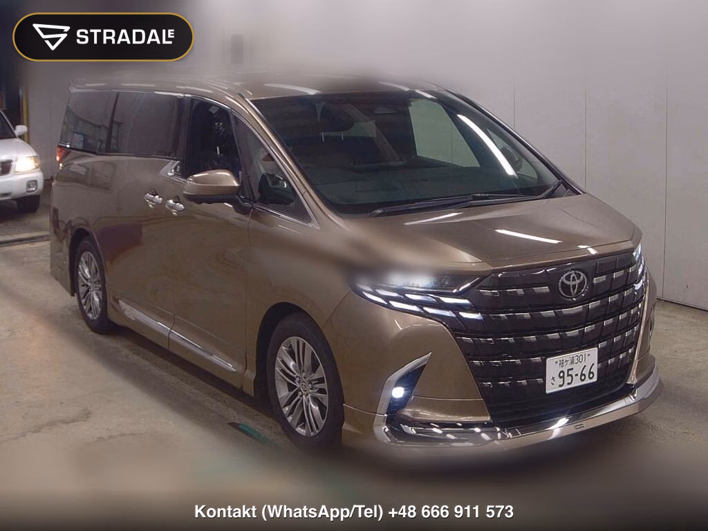 TOYOTA ALPHARD Z 2024, aukcja z Japonii, zdjęcie 1