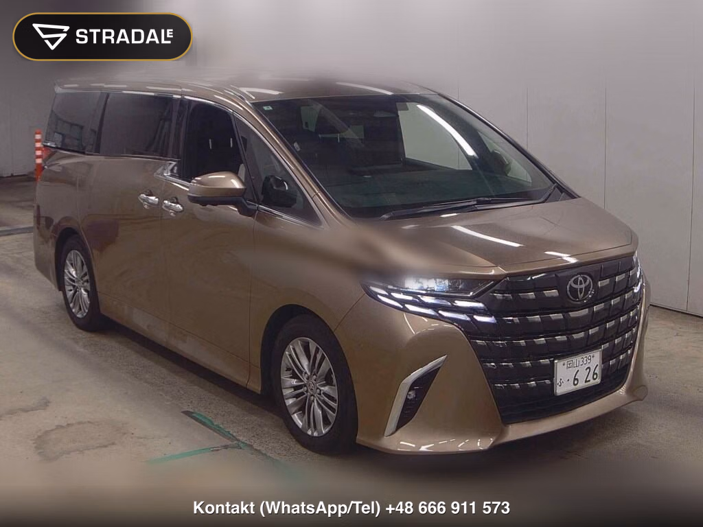 TOYOTA ALPHARD Z 2025, aukcja z Japonii, zdjęcie 1