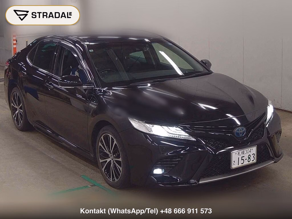TOYOTA CAMRY 4D WS LEATHER PACKAGE 2019, aukcja z Japonii, zdjęcie 1