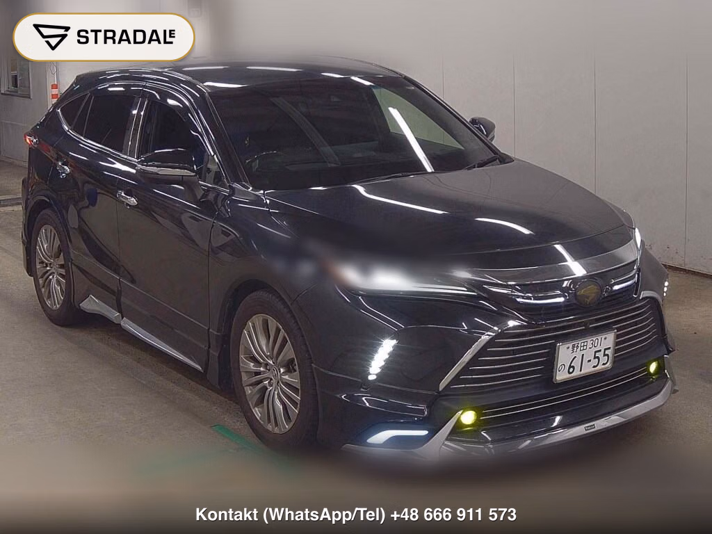 TOYOTA HARRIER Z LEATHER PACKAGE 2022, aukcja z Japonii, zdjęcie 1