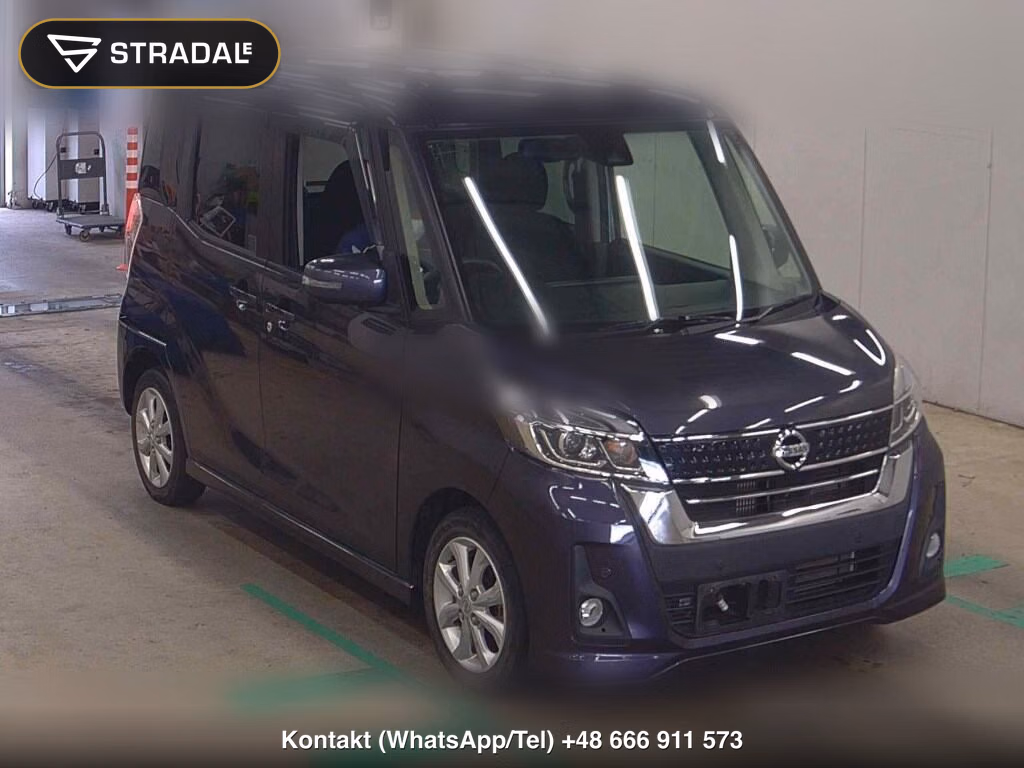 NISSAN DAYZ ROOX 4WD HIGHWAY STAR X TURBO 2018, aukcja z Japonii, zdjęcie 1