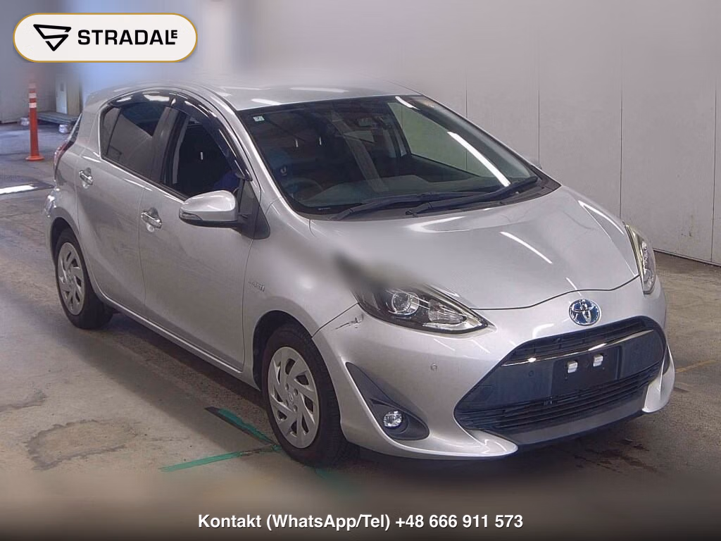 TOYOTA AQUA S STYLE BLACK 2018, aukcja z Japonii, zdjęcie 1