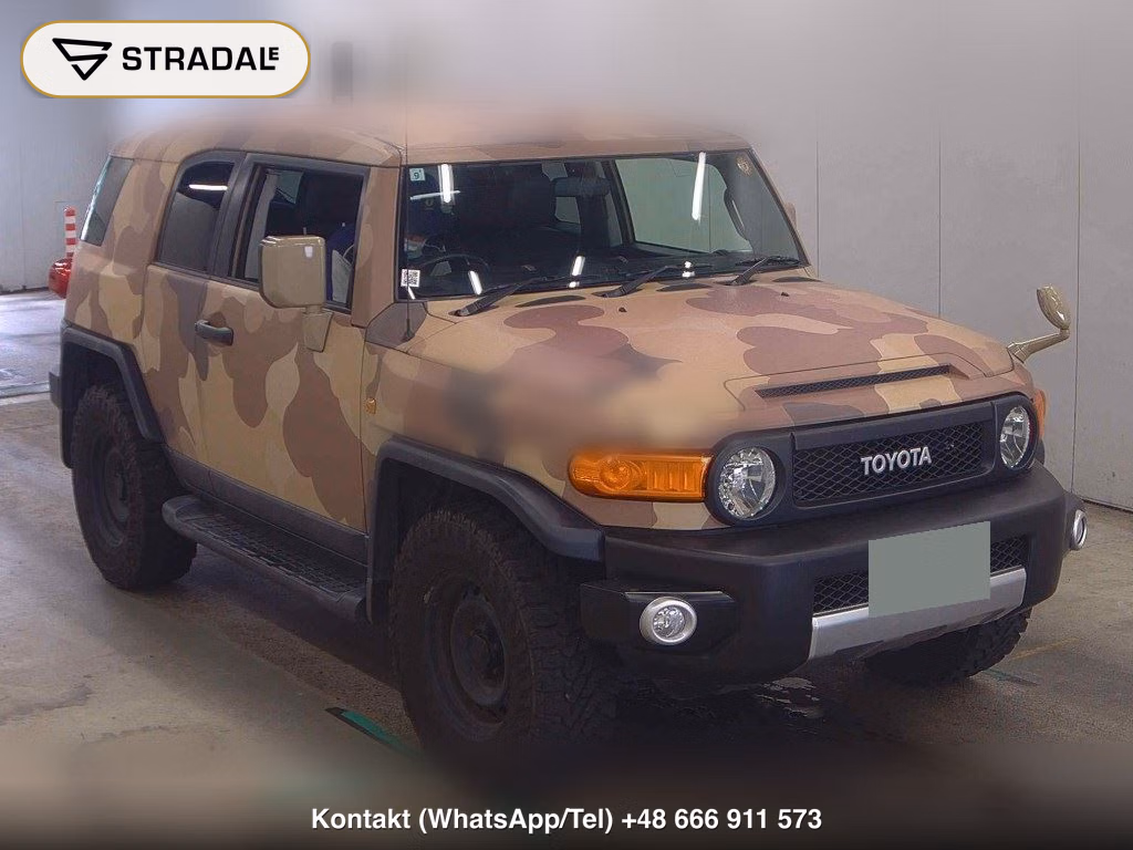 TOYOTA FJ CRUISER 4WD BASE GRADE 2011, aukcja z Japonii, zdjęcie 1