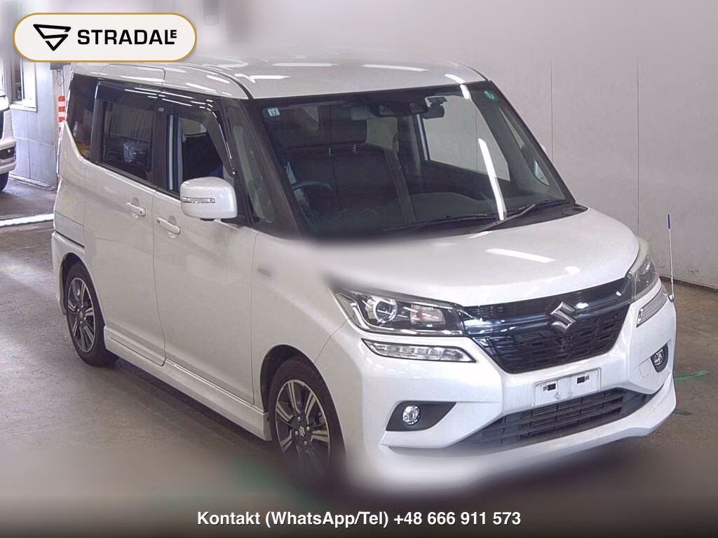 SUZUKI SOLIO BANDIT HYBRID SV 2019, aukcja z Japonii, zdjęcie 1