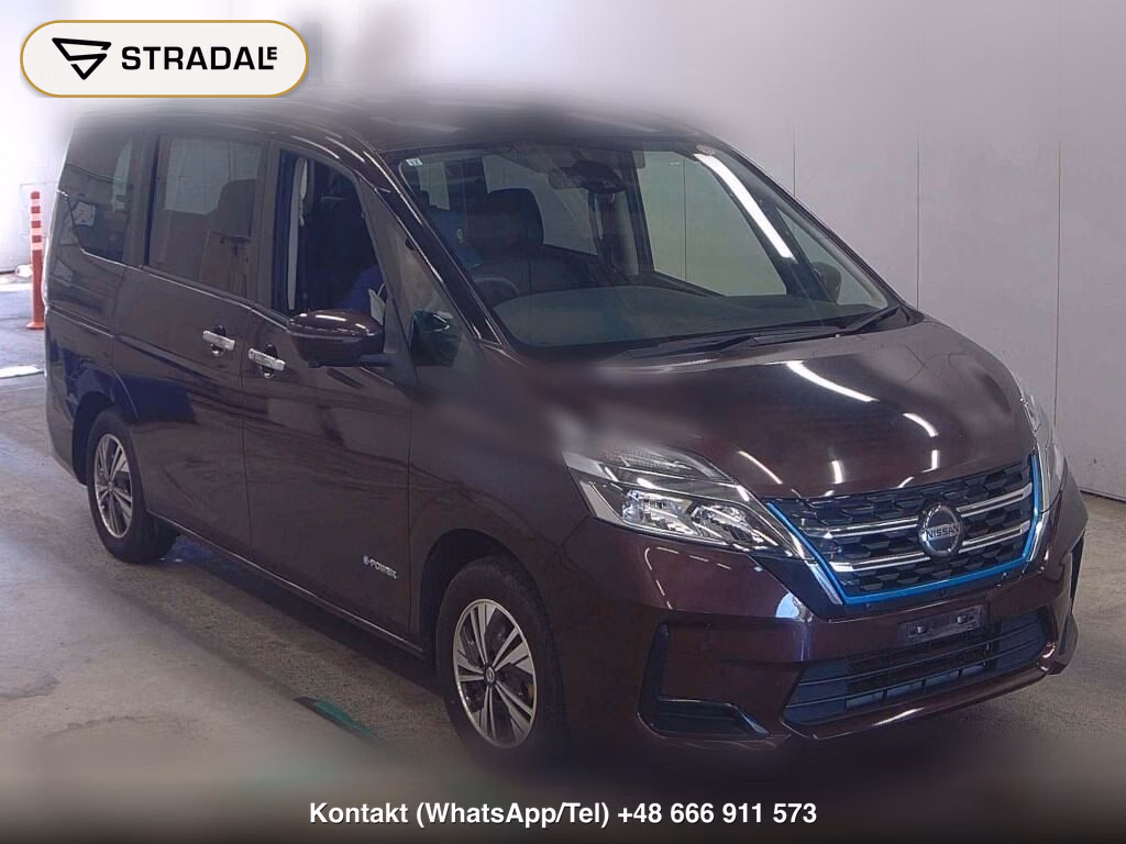 NISSAN SERENA 5D E-POWER XV 2019, aukcja z Japonii, zdjęcie 1