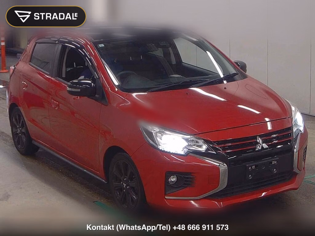 MITSUBISHI MIRAGE 5D BLACK EDITION 2021, aukcja z Japonii, zdjęcie 1