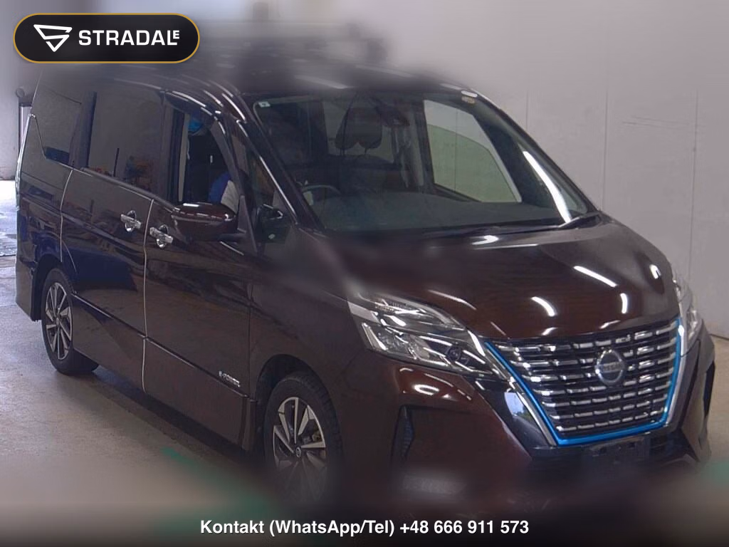 NISSAN SERENA 5D E-POWER HIGHWAY STAR 2019, aukcja z Japonii, zdjęcie 1