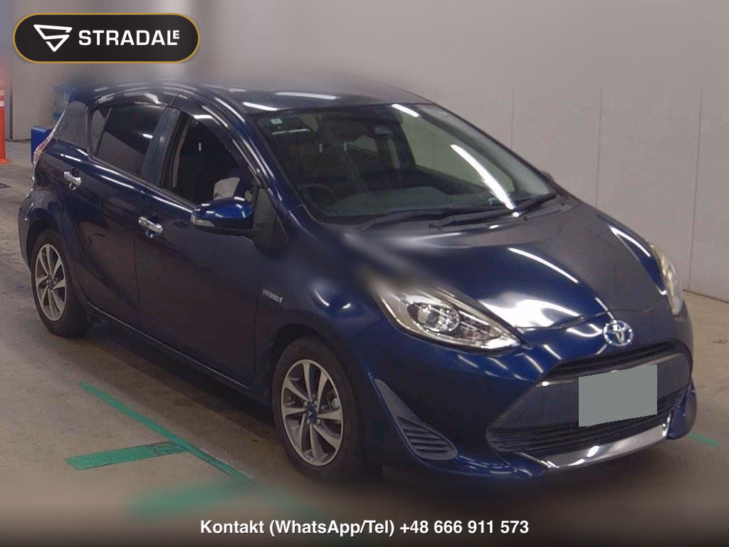 TOYOTA AQUA S STYLE BLACK 2018, aukcja z Japonii, zdjęcie 1