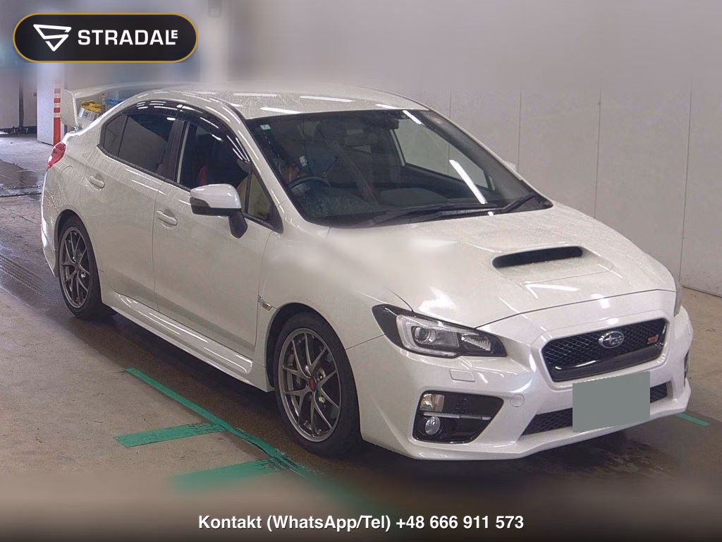 SUBARU WRX STI 4WD STI TYPE S 2016, aukcja z Japonii, zdjęcie 1