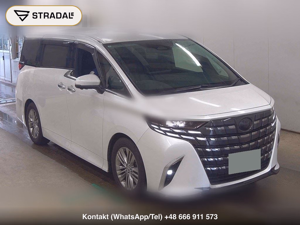 TOYOTA ALPHARD Z 2025, aukcja z Japonii, zdjęcie 1