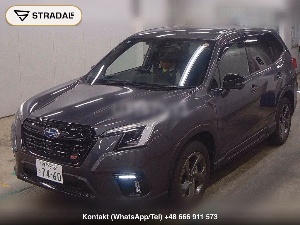 SUBARU FORESTER 4WD STI SPORT BLACK INTERIOR SELECTION, miniaturka 4