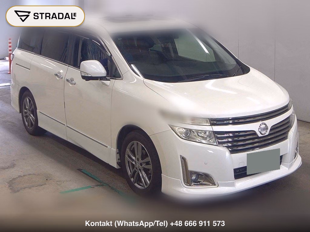 NISSAN ELGRAND 5D 250 HIGHWAY STAR URBAN CHROME 2012, aukcja z Japonii, zdjęcie 1