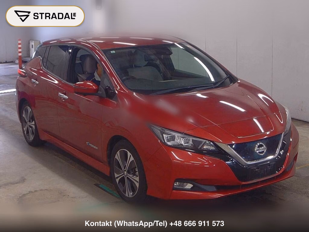 NISSAN LEAF G 2019, aukcja z Japonii, zdjęcie 1