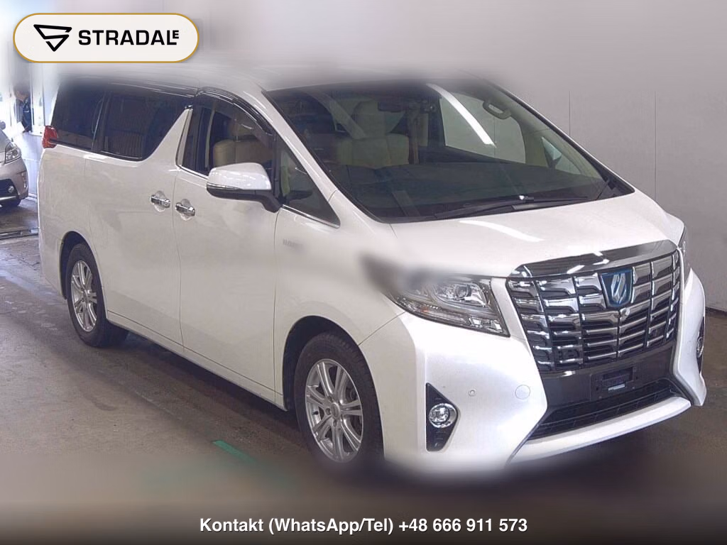 TOYOTA ALPHARD HYBRID 4WD EXECUTIVE LOUNGE 2017, aukcja z Japonii, zdjęcie 1