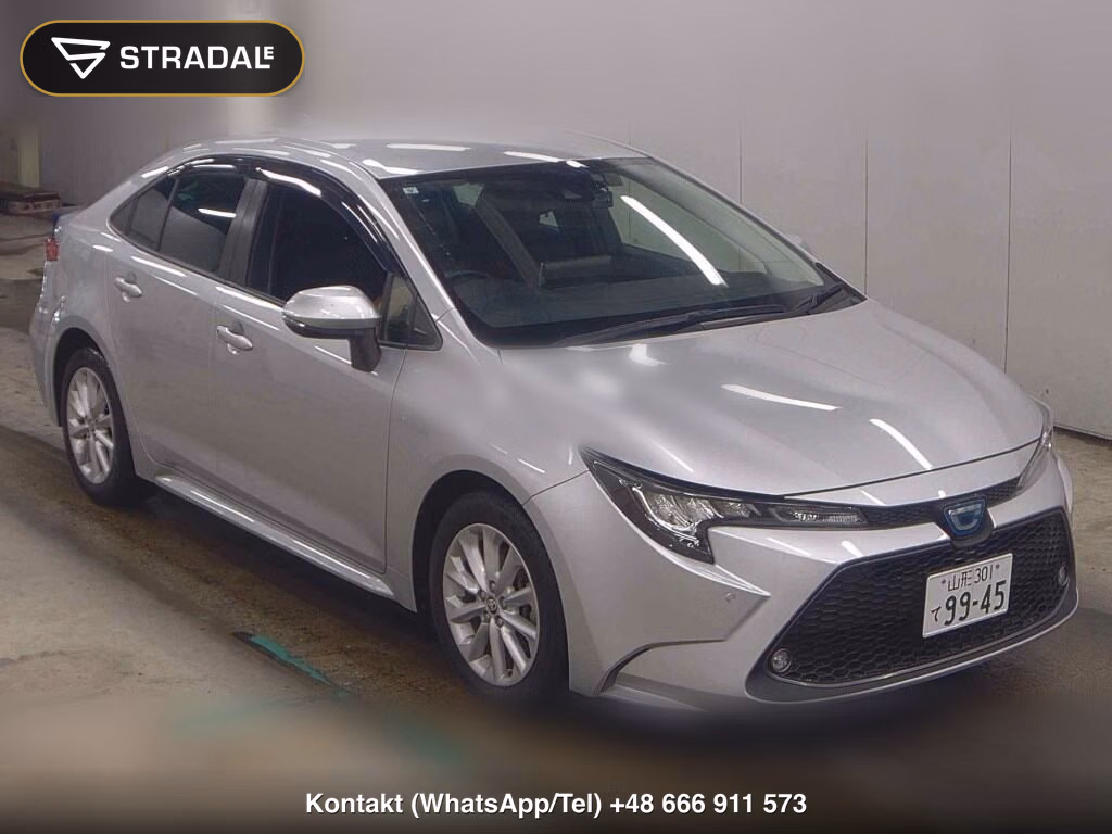TOYOTA COROLLA 4D 4WD HYBRID S 2019, aukcja z Japonii, zdjęcie 1