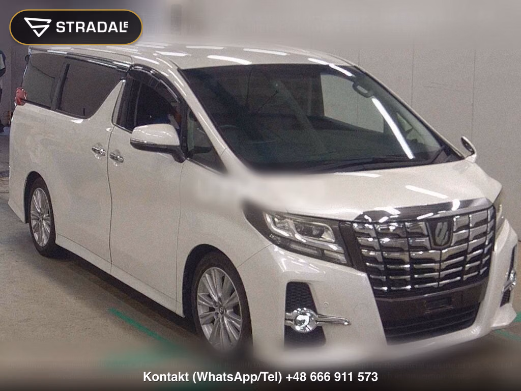 TOYOTA ALPHARD 2.5S 2016, aukcja z Japonii, zdjęcie 1