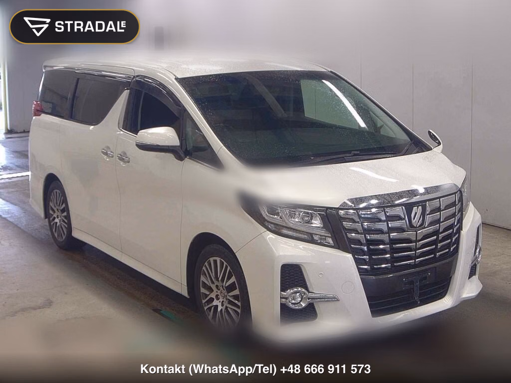 TOYOTA ALPHARD 2.5S C PACKAGE 2016, aukcja z Japonii, zdjęcie 1