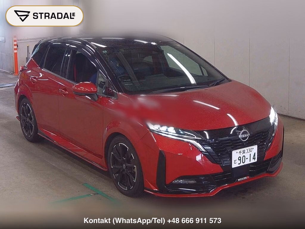 NISSAN AURA NISMO 2022, aukcja z Japonii, zdjęcie 1
