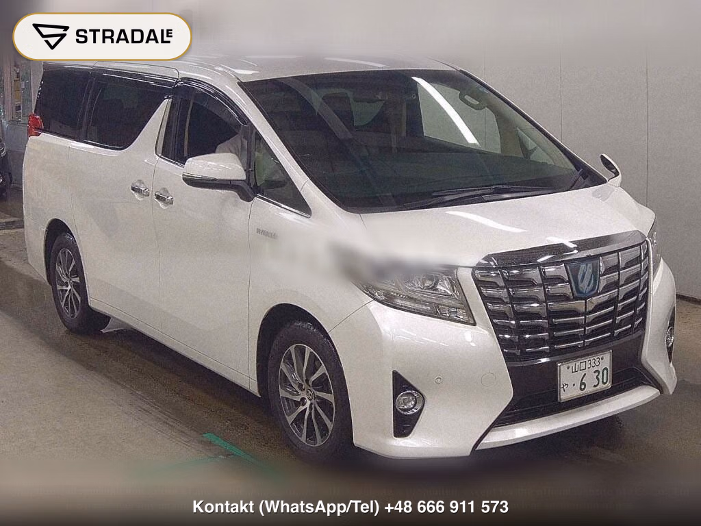 TOYOTA ALPHARD HYBRID 4WD G 2017, aukcja z Japonii, zdjęcie 1