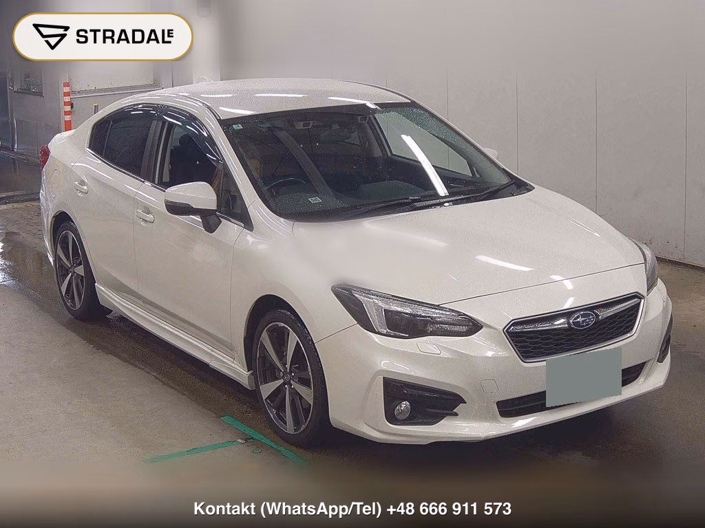 SUBARU IMPREZA G4 2.0I-S EYESIGHT 2019, aukcja z Japonii, zdjęcie 1