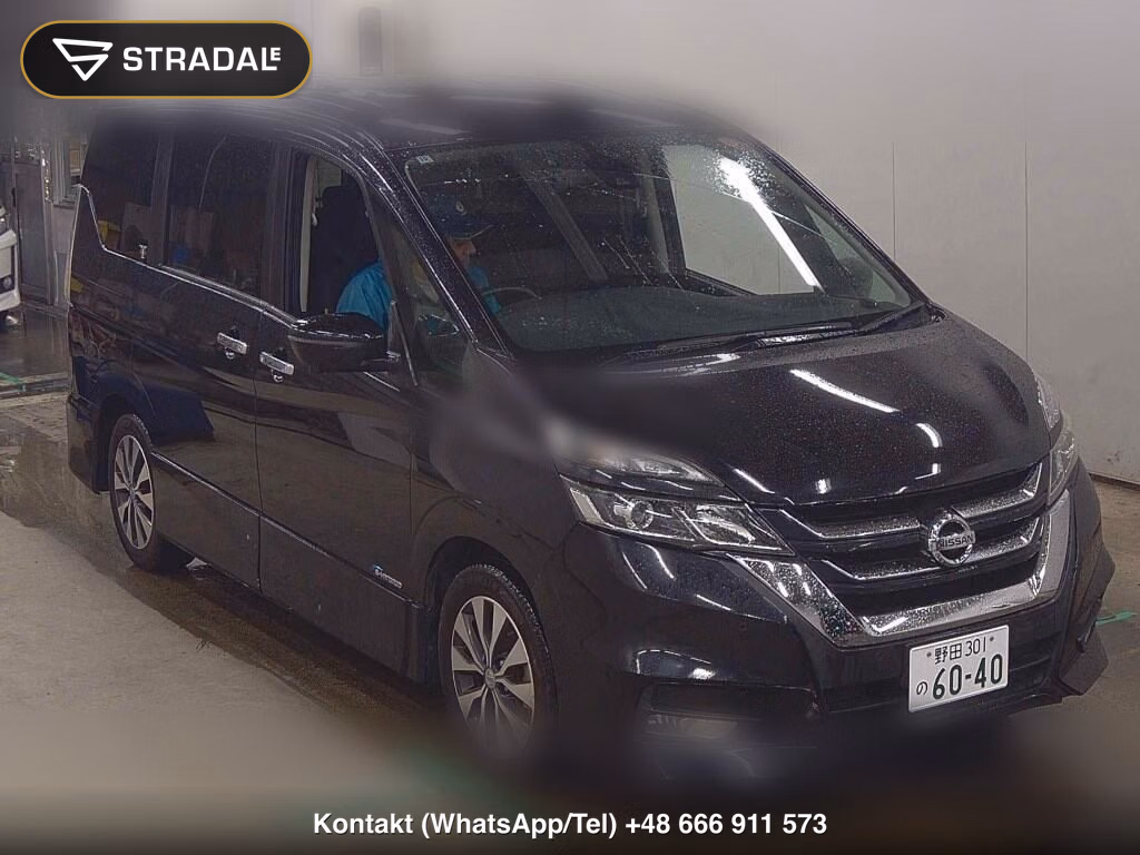 NISSAN SERENA 5D HIGHWAY STAR G 2016, aukcja z Japonii, zdjęcie 1