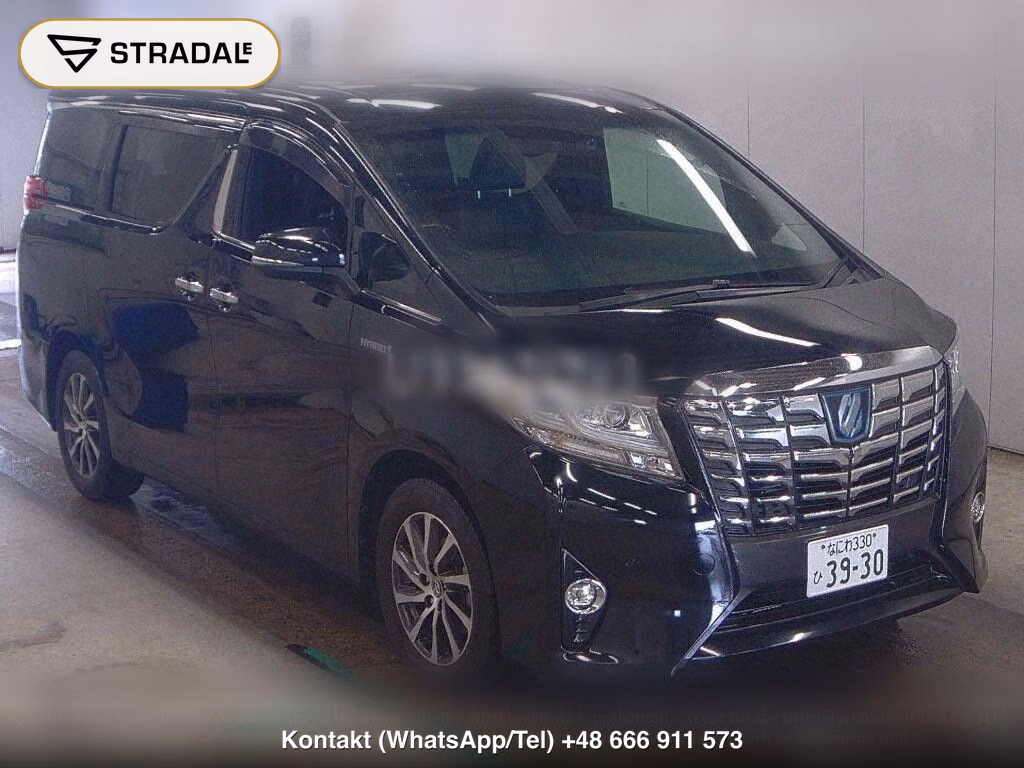 TOYOTA ALPHARD HYBRID 4WD EXECUTIVE LOUNGE 2016, aukcja z Japonii, zdjęcie 1