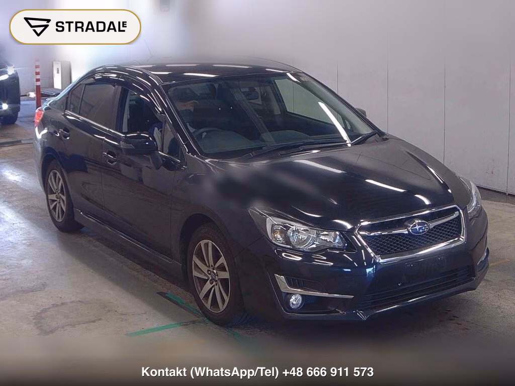 SUBARU IMPREZA G4 4WD 1.6I-S 2015, aukcja z Japonii, zdjęcie 1