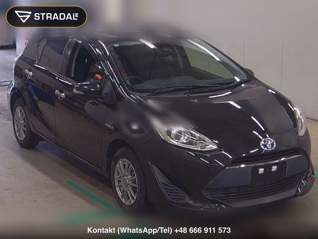 TOYOTA AQUA S STYLE BLACK 2018, aukcja z Japonii, zdjęcie 1