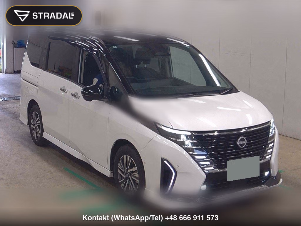 NISSAN SERENA 5D E-POWER LUXION 2024, aukcja z Japonii, zdjęcie 1