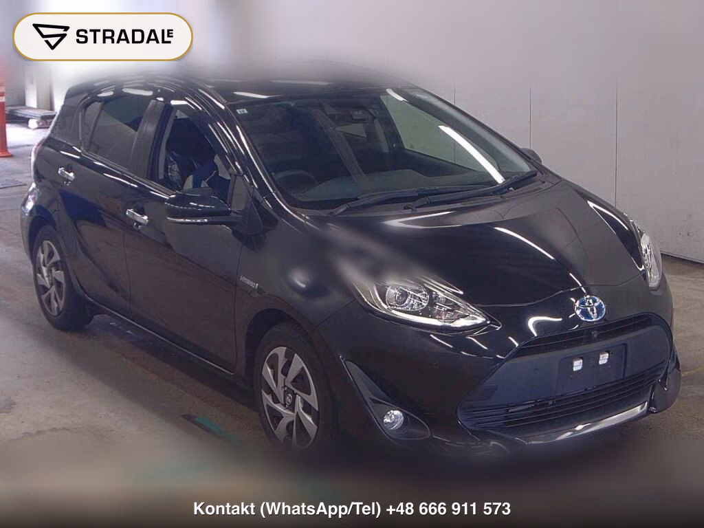 TOYOTA AQUA S STYLE BLACK 2019, aukcja z Japonii, zdjęcie 1