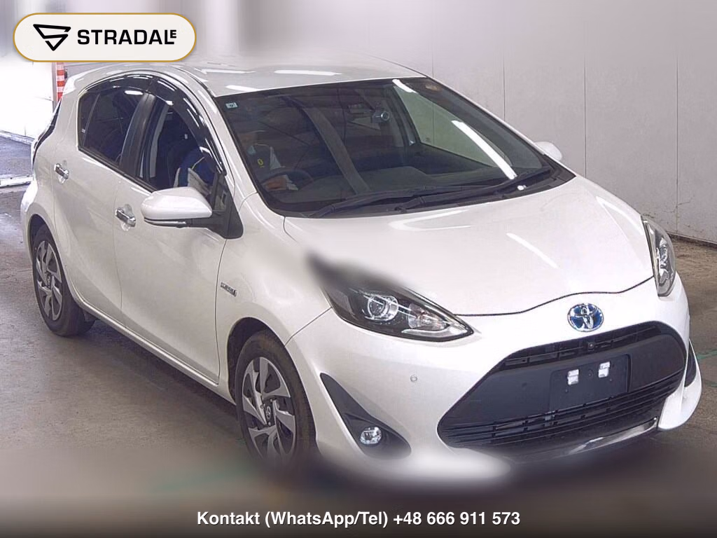 TOYOTA AQUA S STYLE BLACK 2019, aukcja z Japonii, zdjęcie 1