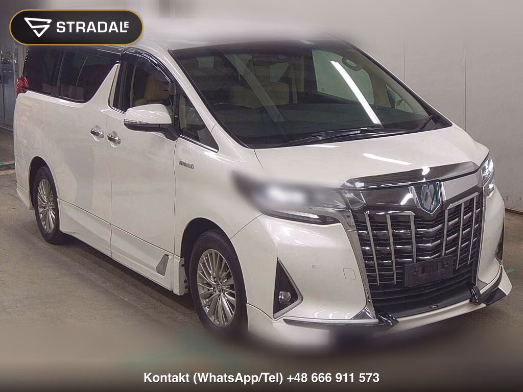 TOYOTA ALPHARD HYBRID 4WD G F PACKAGE 2018, aukcja z Japonii, zdjęcie 1