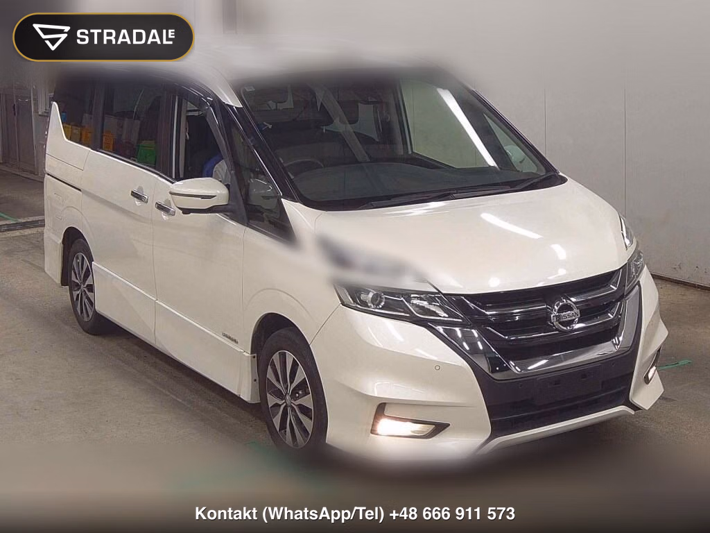 NISSAN SERENA 5D HIGHWAY STAR V SELECTION Ⅱ 2018, aukcja z Japonii, zdjęcie 1