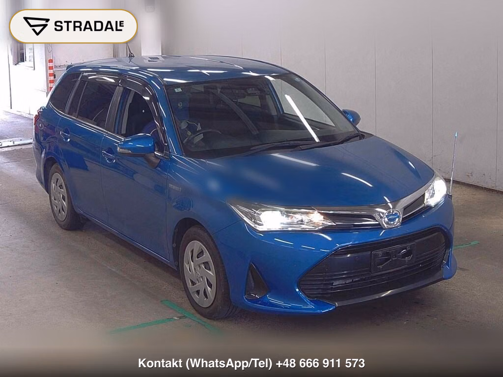 TOYOTA COROLLA FIELDER HYBRID G 2018, aukcja z Japonii, zdjęcie 1