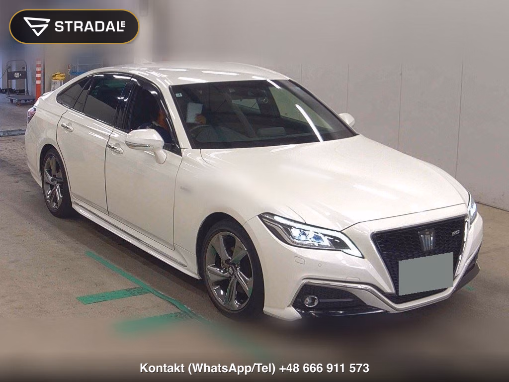 TOYOTA CROWN HYBRID RS 2019, aukcja z Japonii, zdjęcie 1