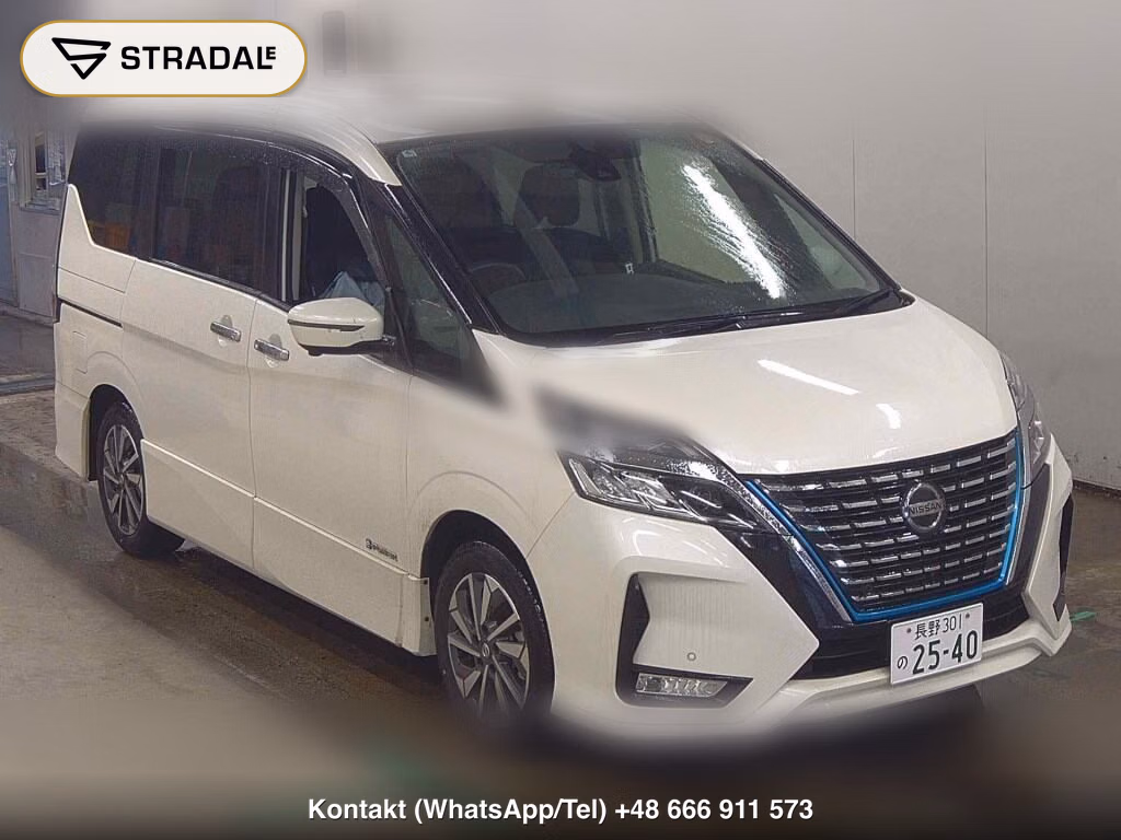 NISSAN SERENA 5D E-POWER HIGHWAY STAR V 2020, aukcja z Japonii, zdjęcie 1