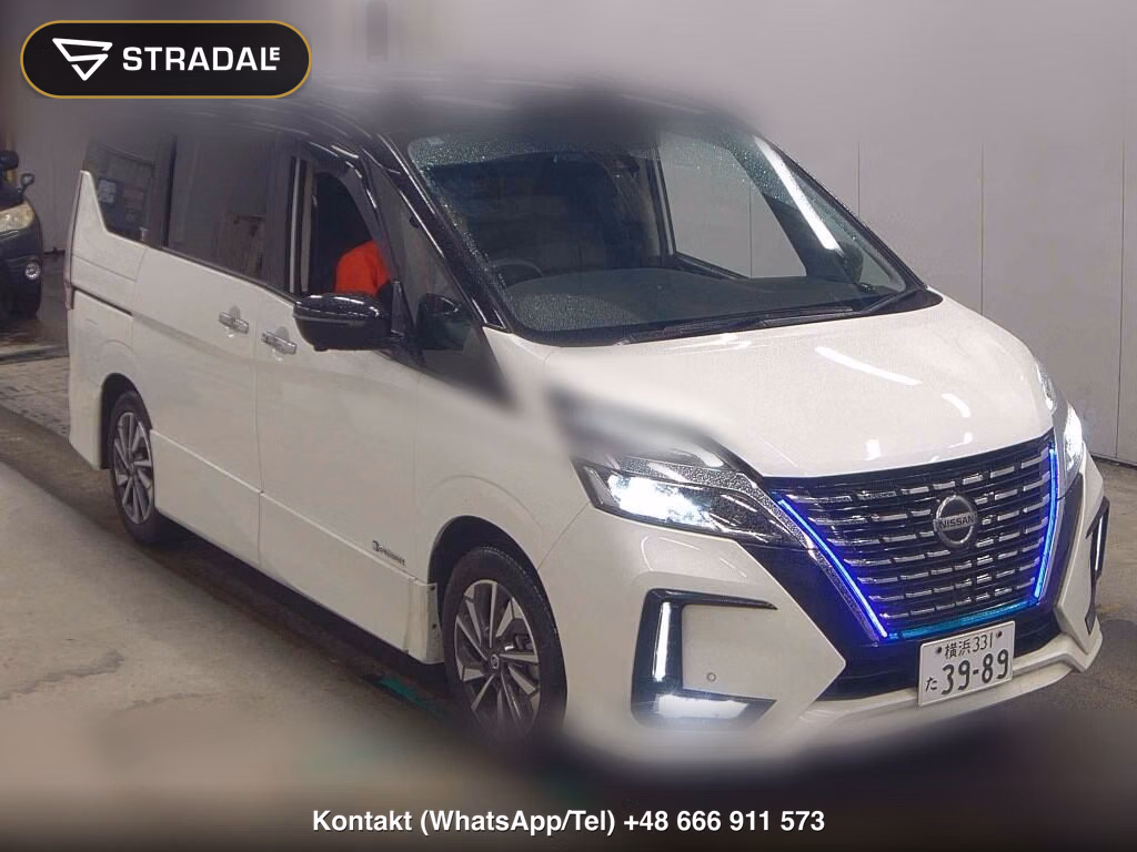 NISSAN SERENA 5D E-POWER HIGHWAY STAR V 2020, aukcja z Japonii, zdjęcie 1