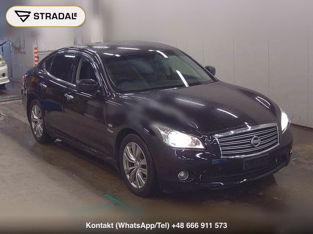 NISSAN FUGA HYBRID BASE GRADE 2013, aukcja z Japonii, zdjęcie 1