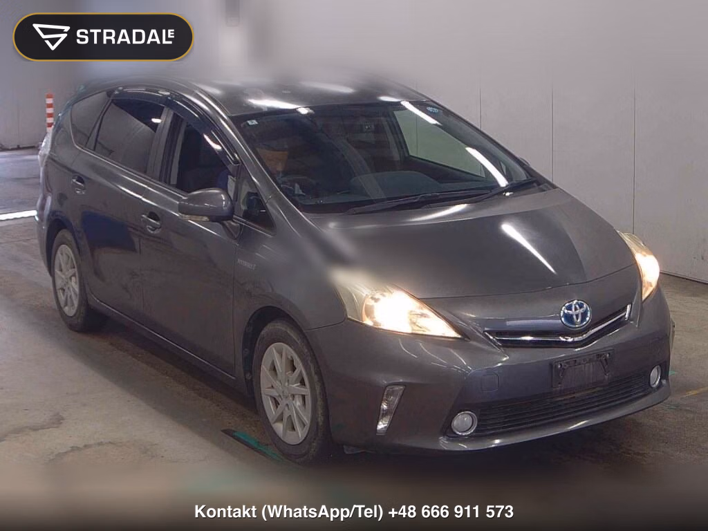 TOYOTA PRIUS ALPHA S 2012, aukcja z Japonii, zdjęcie 1