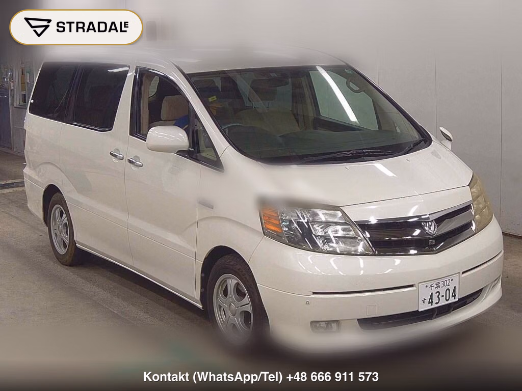 TOYOTA ALPHARD HYBRID 4WD BASE GRADE 2005, aukcja z Japonii, zdjęcie 1